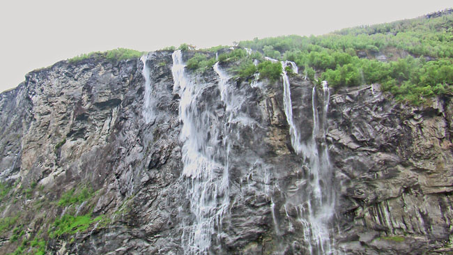 Wasserfall 'Die sieben Schwestern'