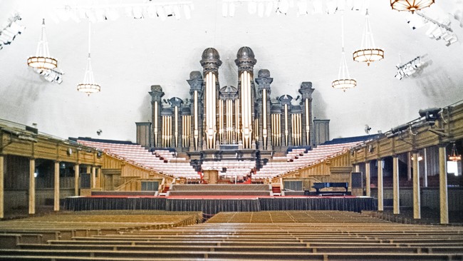 Orgel im Tabernakel der Mormonen