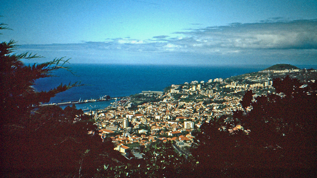  Tief unter uns liegt Funchal