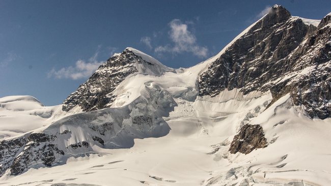 Das Junfrau-Massiv 4.158 m