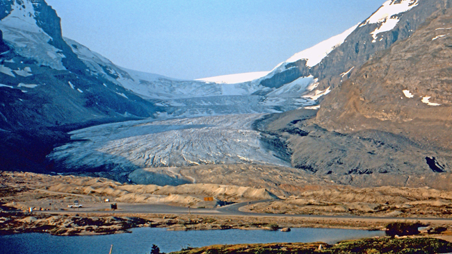 Er wird immer kleiner - Der Athabasca-Gletscher