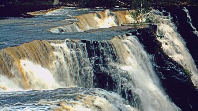 Die Kakabeka-Wasserfälle im Dog River