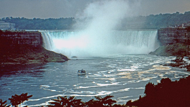Die 'Kanadischen' Niagara-Wasserfälle