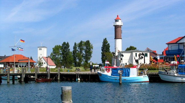 Im gemütlichen Hafen von Timmendorf auf der Insel Poel